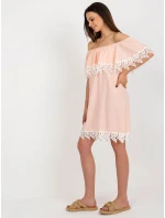 LK SK 506987 šaty.04X broskev LK SK 506987 šaty.04X broskev