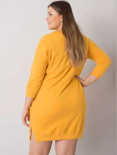 Šaty RV SK 6836.55P tmavě žlutá