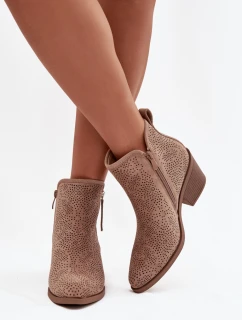 Boty na podpatku  model 222514 Step in style