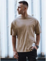 FashionStreet pánské velbloudí tričko RX5513