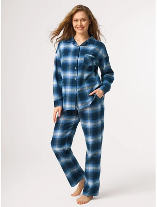 Pyžamo Key LNS 465 B26, dlouhé rukávy, velikost 2XL–3XL, rozepínací Pyžamo Key LNS 465 B26, dlouhé rukávy, velikost 2XL–3XL, rozepínací