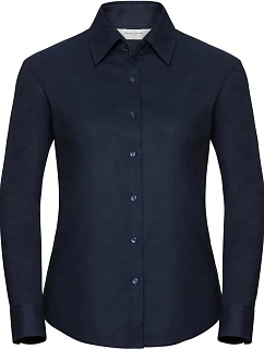 Russell Athletic 932F Halenka Oxford s dlouhým rukávem 11.932F bright navy