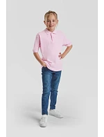 Fruit of the Loom Kids 65/35 Polo Dětské piqué polo 16.3417 sky blue Fruit of the Loom Kids 65/35 Polo Dětské piqué polo 16.3417 sky blue