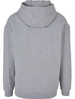 Build your Brand BB 006 Oversize mikina s kapucí z těžké bavlny 56.B006 heather grey
