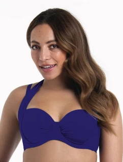 Style Catalina Top Bikini - horní díl 8754-1 modrofialová - RosaFaia