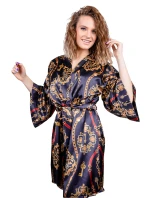 Dkaren DK-P-014 barva: tmavě modrá-vzor