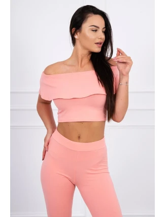 Sada s volánem meruňka Sada s volánem meruňka