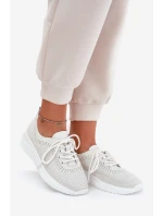 Dámské Kožené Sportovní Boty Vinceza 79532 Bílé