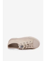 Dámské tenisky na platformě LEE ISLA C WOMEN LOW 50253001.35E Béžové