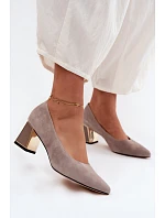 Lodičky na sloupku model 227169 Step in style
