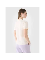 Dámské tričko oversize z modalu 4F 4FWSS25TTSHF1991-11S