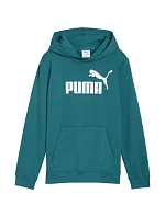 Puma ESS No.1 Logo Hoodie zelená 684909 41 Puma ESS No.1 Logo Hoodie zelená 684909 41
