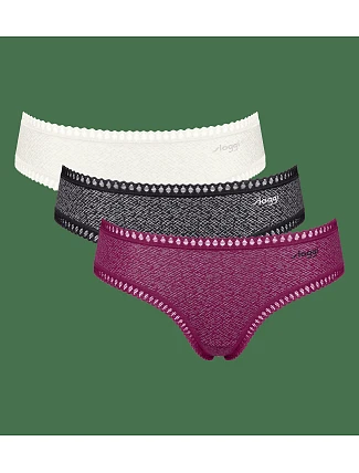 sloggi GO Crush Hipster C3P - Black Combination - SLOGGI Black Combination - SLOGGI sloggi GO Crush Hipster C3P - Black Combination - SLOGGI Black Combination - SLOGGI