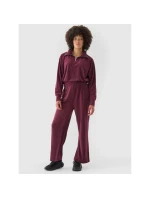 Dámská velurová mikina bez kapuce 4F 4FRAW24TSWSF2054-60S