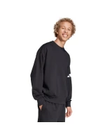 Pánská mikina adidas Essentials Loose Fit 3 Bar Logo černá JF3542 pánská Pánská mikina adidas Essentials Loose Fit 3 Bar Logo černá JF3542 pánská