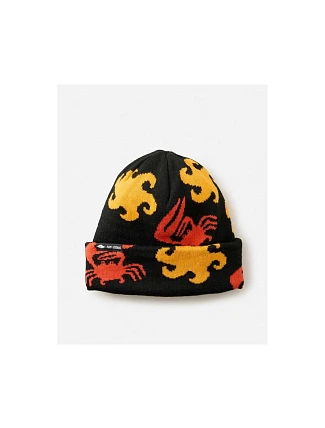 Čepice RIP CURL FUN TIMES BEANIE – BOY, černá Čepice RIP CURL FUN TIMES BEANIE – BOY, černá