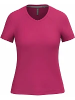 Kariban K 381 Dámské tričko s výstřihem do V 20.K381 fuchsia Kariban K 381 Dámské tričko s výstřihem do V 20.K381 fuchsia