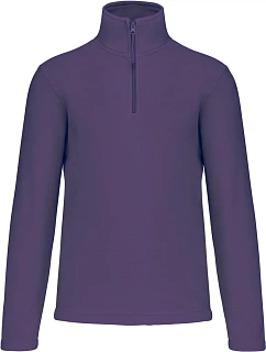 Kariban K 912 Mikrofleecová mikina s 1/4 zipem "Enzo" 20.K912 purple