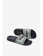 Pánské Pantofle WRANGLER AVERELL SLIDER MEN LOW 20251042.52D Světle Zelené Pánské Pantofle WRANGLER AVERELL SLIDER MEN LOW 20251042.52D Světle Zelené
