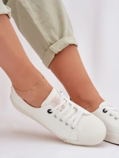 Dámské tenisky z eko kůže Big Star TT274023 Bílé