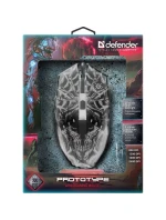 DEFENDER PROTOTYPE DRÁTOVÁ MYŠ GM-670L OPTIC 800/1200/1600/2400 DPI 6P 52670
