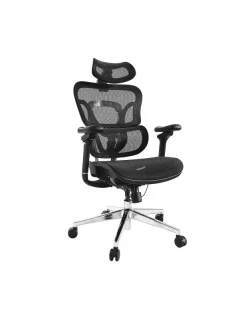 Equip Ergonomická kancelářská židle + opěrky hlavy/zadní opěrky Lite Retail