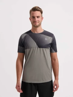 Rogelli běžecké tričko RUSH beige S