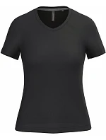 Kariban K 381 Dámské tričko s výstřihem do V 20.K381 black Kariban K 381 Dámské tričko s výstřihem do V 20.K381 black