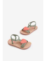 Dětské sandálky se srdcem 81997 Ipanema My First Baby zelené Dětské sandálky se srdcem 81997 Ipanema My First Baby zelené