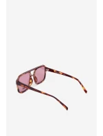 Dámské sluneční brýle Hnědo-růžové