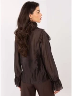 Košile IT KS 28882.03 tmavě hnědá