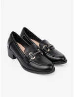 Krásné černé  polobotky dámské Obcas