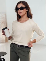 MINIMODA dámská halenka s přívěskem v jedné velikosti béžová FashionStreet RY2680