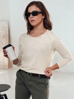 MINIMODA dámská halenka s přívěskem v jedné velikosti béžová FashionStreet RY2680