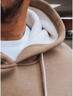 Pánská velbloudí mikina s kapucí FashionStreet BX5931