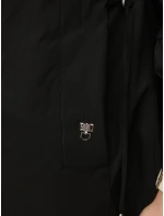 Dámská přechodná bunda s kapucí černá FashionStreet TY5626