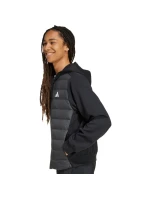 Pánská péřová bunda adidas Essentials Climawarm Hybrid Hooded Jacket black KA5251 pánská