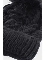 Dívčí zimní čepice 4F 4FJWAW24ACAPF421-21S černá Dívčí zimní čepice 4F 4FJWAW24ACAPF421-21S černá