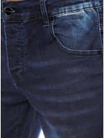 Modré pánské kalhoty Dstreet UX3804