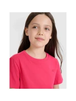 Dívčí hladké tričko 4F 4FJWSS25TTSHF2177-55S