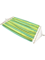 ZAHRADNÍ HOUPACÍ SÍŤ PRO 2 OSOBY 200X150 CM S TYČÍ 1052724