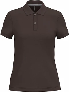Kariban K 242 Dámské piqué polo 20.K242 chocolate