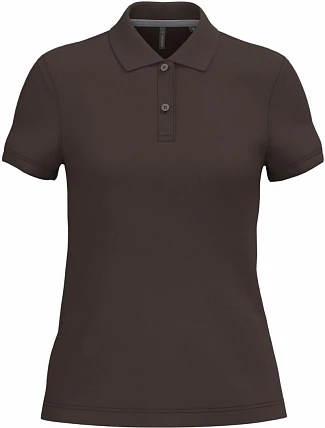 Kariban K 242 Dámské piqué polo 20.K242 chocolate