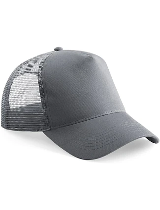 Beechfield B 640 5 panelová Trucker kšiltovka 53.0640 graphite grey/graphite grey