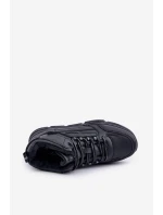 Pánské Tenisky Z Eko Kůže Big Star OO174004 Černé Pánské Tenisky Z Eko Kůže Big Star OO174004 Černé