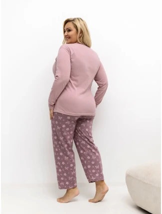 DU PI pyžamo FP 500.25 světle růžové