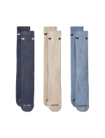 Nike Everyday Plus Cushioned ponožky 3 páry tmavě šedé, béžové, světle šedé SX6888 901 Nike Everyday Plus Cushioned ponožky 3 páry tmavě šedé, béžové, světle šedé SX6888 901