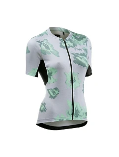 Cyklistické tričko NORTHWAVE Force Evo Woman Jersey, šedé