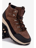 Pánské Trekingové Boty Big Star SS174049 Hnědé Pánské Trekingové Boty Big Star SS174049 Hnědé