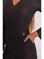 M883 Kombinéza džínového vzhledu - grafitová